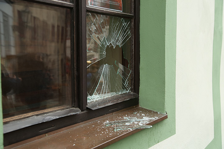A2B Glass are able to board up broken windows while they are being repaired in Bushey.